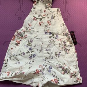 Floral Overalls